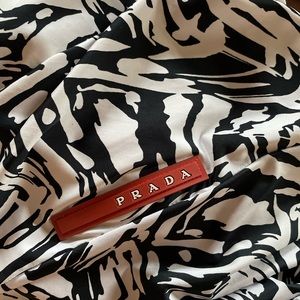 Prada Linea Rossa Prada Sport black and white halter dress XS S
